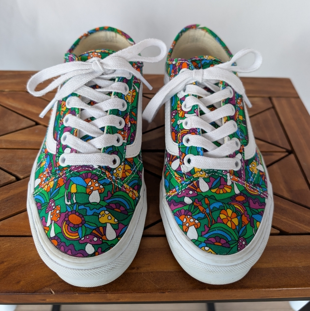 Colorful Patterned Vans